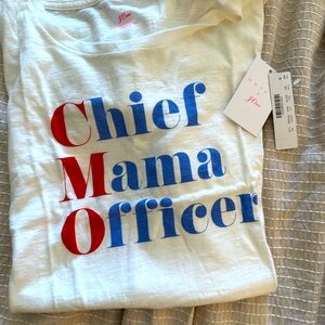 Chief Mama Officer cotton tee